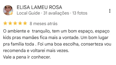 Avaliação do Google da unidade Afonso Pena, 2 de 15