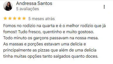 Avaliação do Google da unidade Afonso Pena, 4 de 15