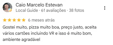 Avaliação do Google da unidade Guatupê, 1 de 11