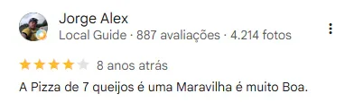 Avaliação do Google da unidade Guatupê, 9 de 11