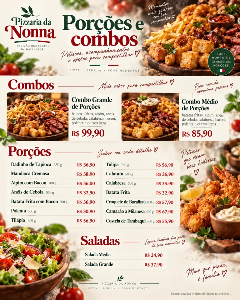 Cardápio da unidade Guatupê, página 2 de 4