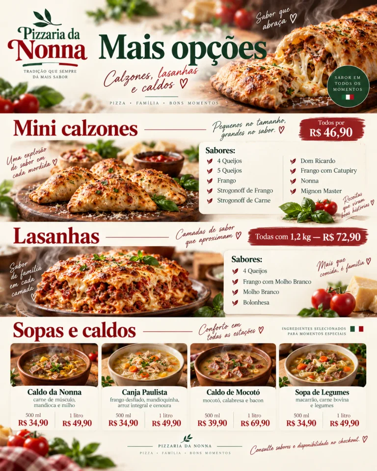 Cardápio da unidade Guatupê, página 3 de 4