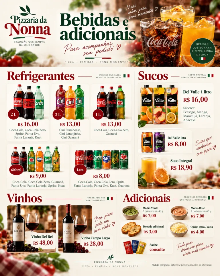 Cardápio da unidade Guatupê, página 4 de 4